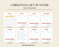 Ultimate Christmas Gift Planner – Organize Your Holiday Shopping with Ease!