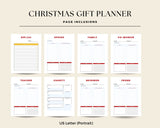 Ultimate Christmas Gift Planner – Organize Your Holiday Shopping with Ease!