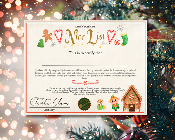 Printable Santa's Official Nice List Certificate - Personalized Keepsake – The How-To Home printable-santa-s-official-nice-list-certificate-personalized-keepsake-the-how-to-home