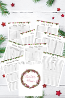 Christmas Holiday Planning Binder