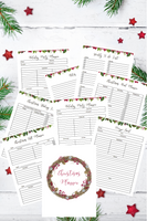 Holiday Cleaning Planner and Holiday Planning Binder BUNDLE!
