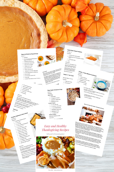 Easy Thanksgiving Recipes Cookbook
